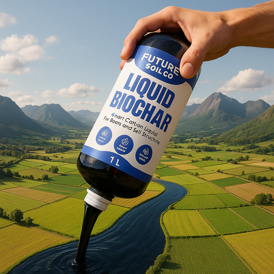 Terra Preta in a Bottle: FUTURE SOIL’s LIQUID BIOCHAR Revolution