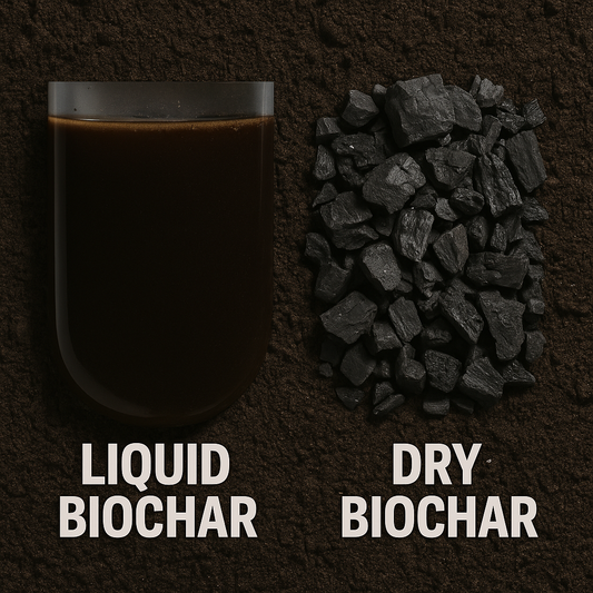 LIQUID BIOCHAR is Better Than Biochar