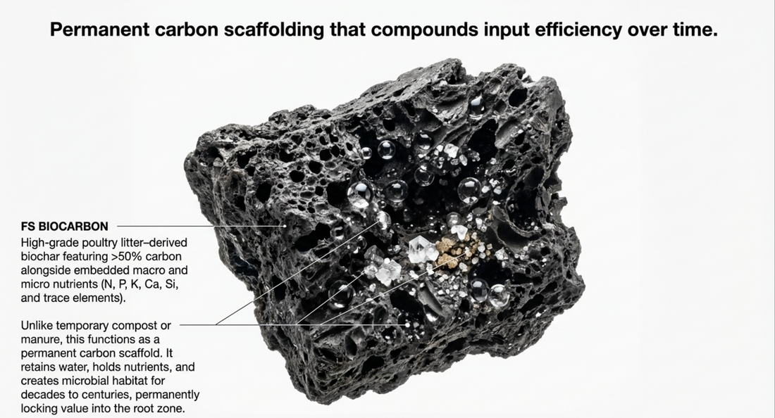 Nutrient-Dense Carbon for High-Performance Agriculture