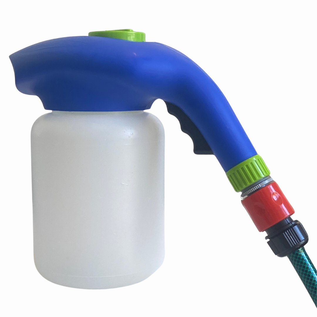2 L Hose End Hydroseeder–Sprayer
