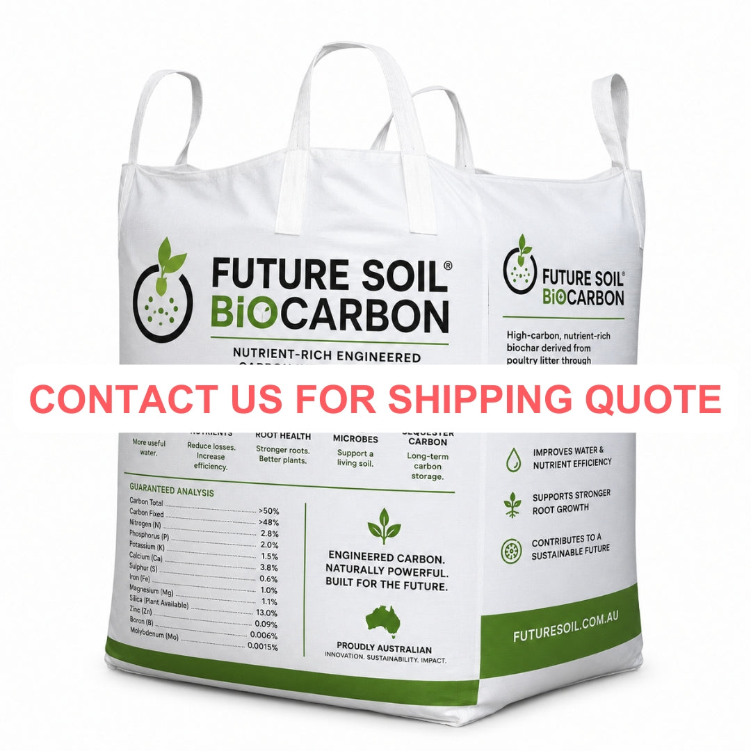 Bulk BIOCARBON - bulka bag Biochar (Premium Engineered Carbon for Soil)