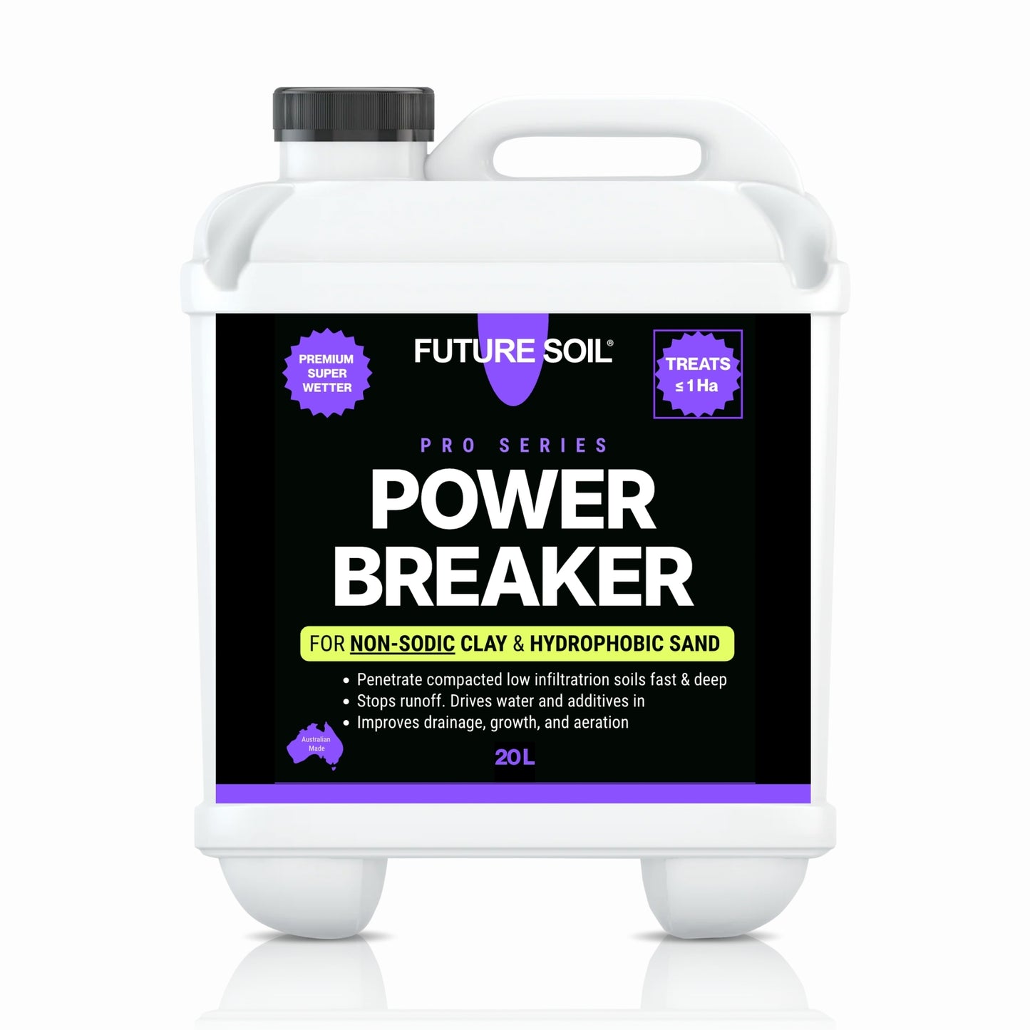 POWER BREAKER - penetrant for compact clay and hydrophobic sand