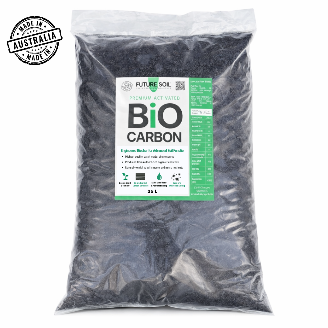 BIOCARBON - Premium Biochar (Engineered Carbon for Soil)