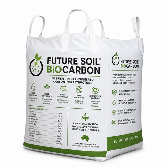 Bulk BIOCARBON - bulka bag Biochar (Premium Engineered Carbon for Soil)