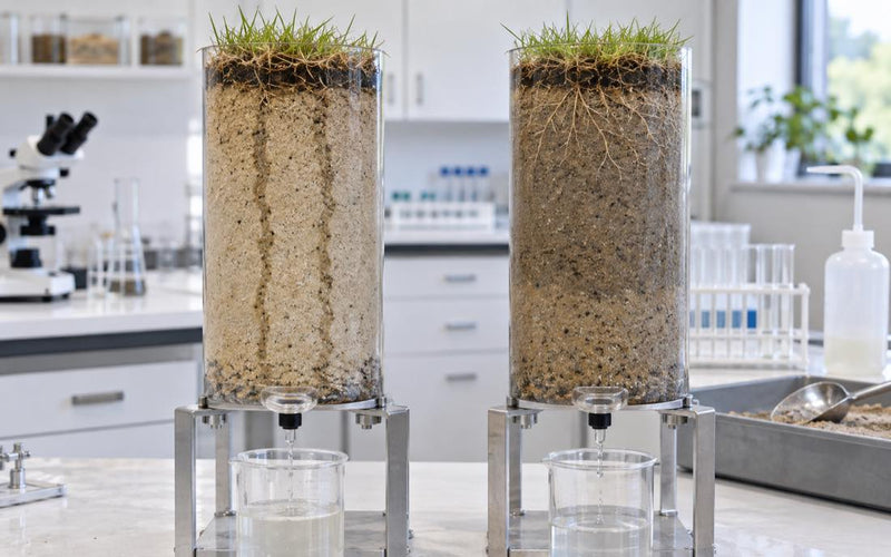 HYDRO LEVEL in perlite gravel and potting mix