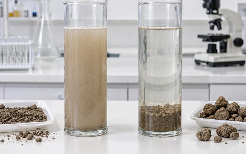 Home sodic and dispersive clay soil test